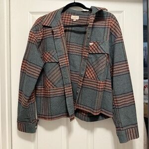 Brixton Cropped Flannel